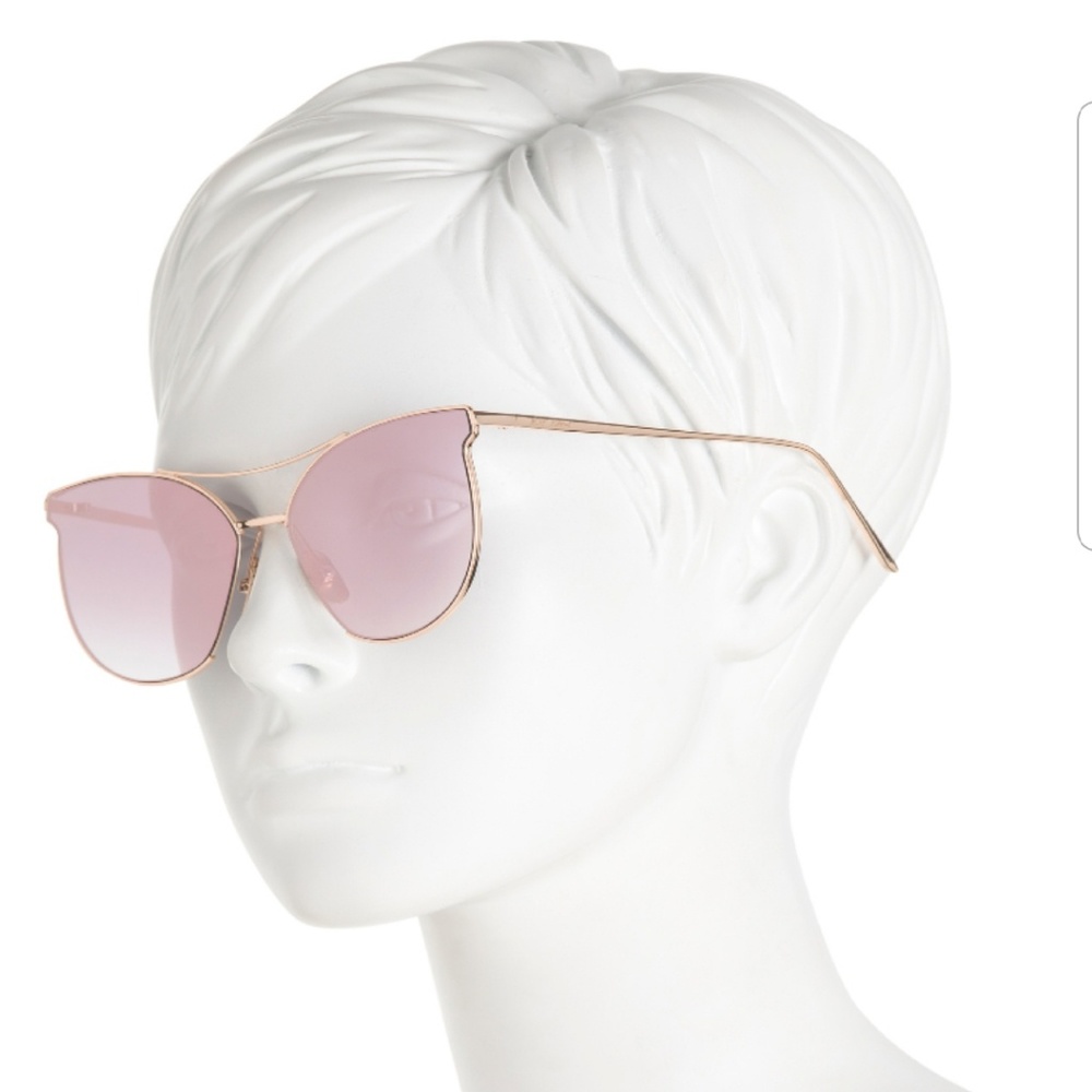 Betsey johnson cat sunglasses gold